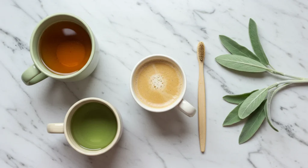 Taches sur les Dents - Café, Thé, Vin — Comment les Éliminer Naturellement