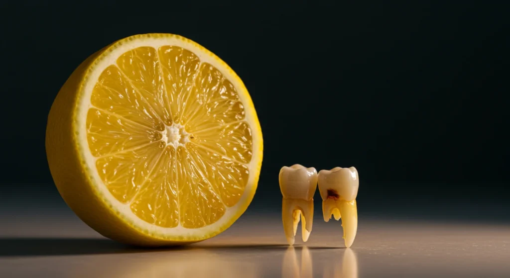 Citron et Dents - Pourquoi le Jus de Citron est le Pire Ennemi de Votre Émail